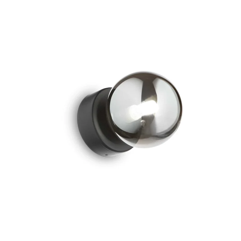 Ideal Lux Perlage Applique Elegante a Sfera in Vetro Soffiato Ideal Lux Perlage Applique Elegante a Sfera in Vetro Soffiato