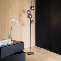 Ideal Lux Perlage Lampada da Terra Elegante con Diffusori Sferici