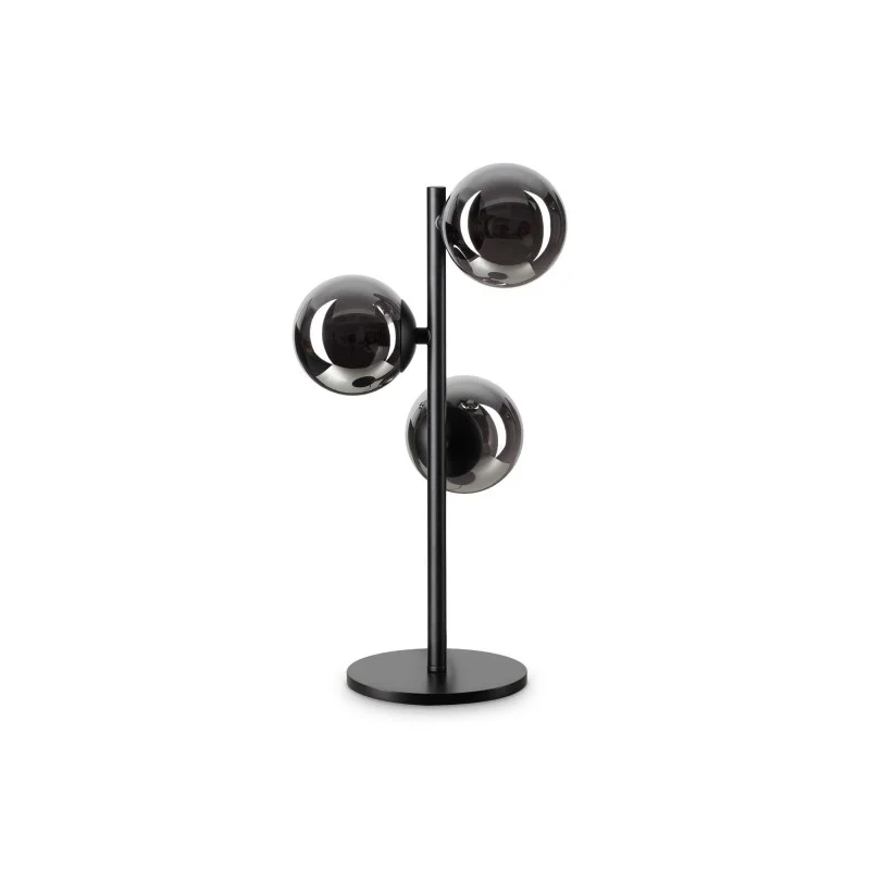 Ideal Lux Perlage Elegant Table Lamp with Spherical Diffusers Ideal Lux Perlage Elegant Table Lamp with Spherical Diffusers