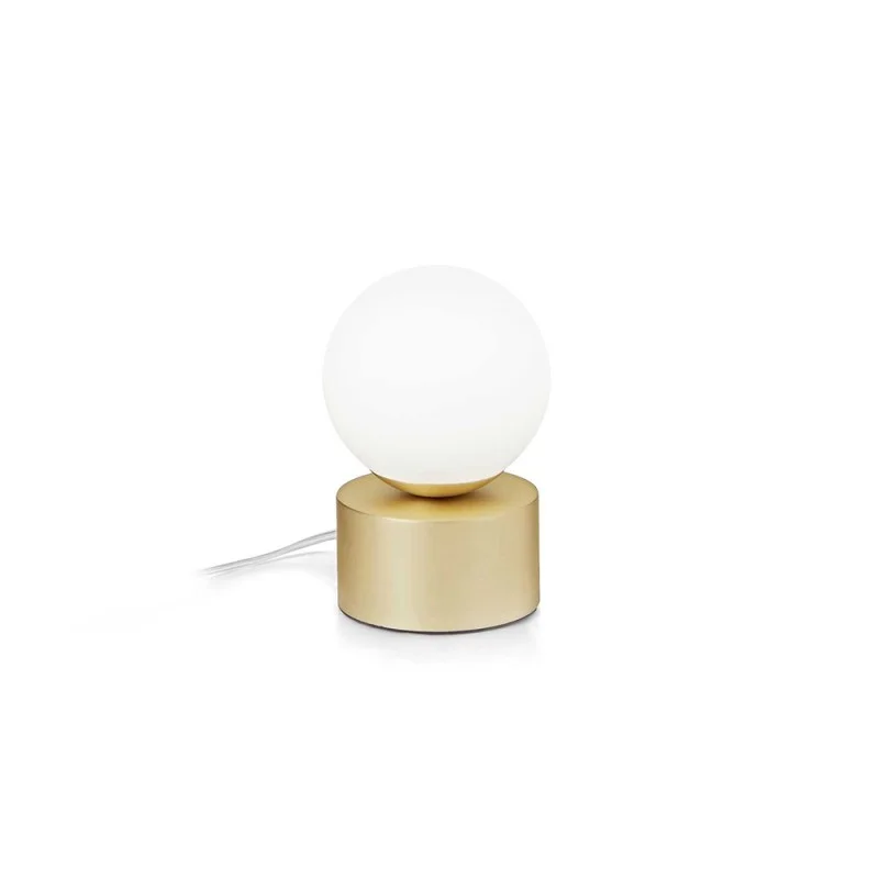 Ideal Lux Perlage Lampada da Tavolo Elegante con Diffusore a Sfera Ideal Lux Perlage Lampada da Tavolo Elegante con Diffusore a Sfera