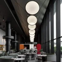 Artemide Discovery Vertical 70 LED Suspension Lamp with App Management