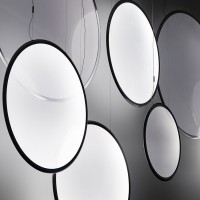 Artemide Discovery Vertical 140 LED Suspension Lamp with App