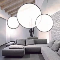Artemide Discovery Vertical 140 LED Suspension Lamp with App