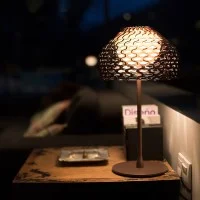 Flos Tatou T1 Table Lamp with Diffused Light in Polycarbonate