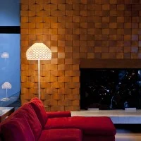 Flos Tatou F Lampada da Terra a Luce Diffusa in Policarbonato
