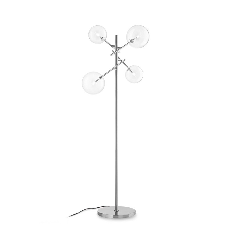Ideal Lux Equinoxe Floor Lamp with Spherical Diffusers Ideal Lux Equinoxe Floor Lamp with Spherical Diffusers