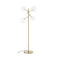 Ideal Lux Equinoxe Floor Lamp with Spherical Diffusers