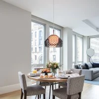 Flos Tatou S2 Large Suspension Lamp in Polycarbonate