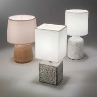 Ideal Lux Kalì Table Lamp with Ceramic Decorations