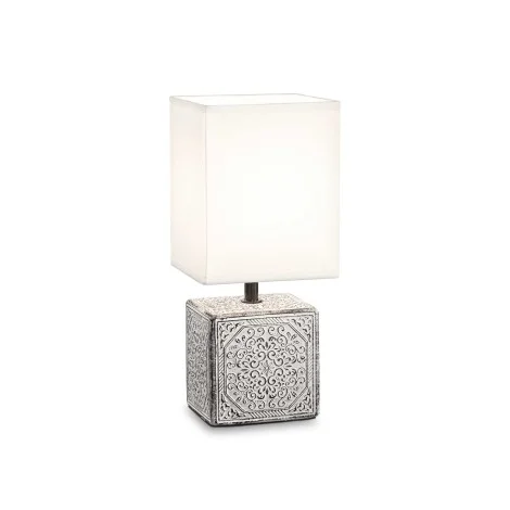 Ideal Lux Kalì Lampada da Tavolo con Decorazioni in Ceramica