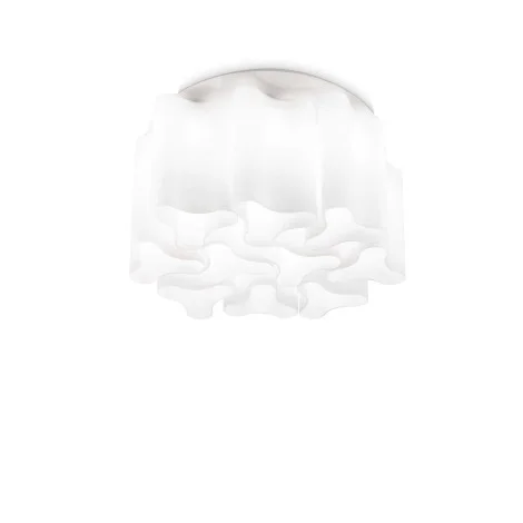 Ideal Lux Compo Lampada da Soffitto con Diffusori in Vetro Soffiato
