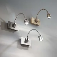 Ideal Lux Dynamo Led Wall Lamp with Flexible and Adjustable Arm