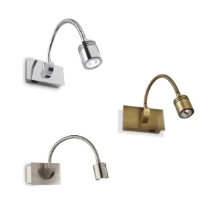 Ideal Lux Dynamo Applique Led con Braccio Flessibile e Orientabile