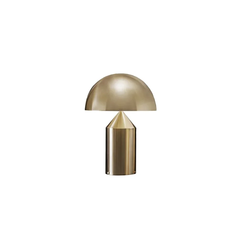 Oluce Atollo 238 Oro Lampada da Tavolo a Luce Diretta e Riflessa Oluce Atollo 238 Oro Lampada da Tavolo a Luce Diretta e Riflessa