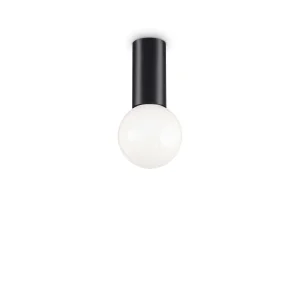 Ideal Lux Petit Lampada da Soffitto Moderna con Portalampada a Vista