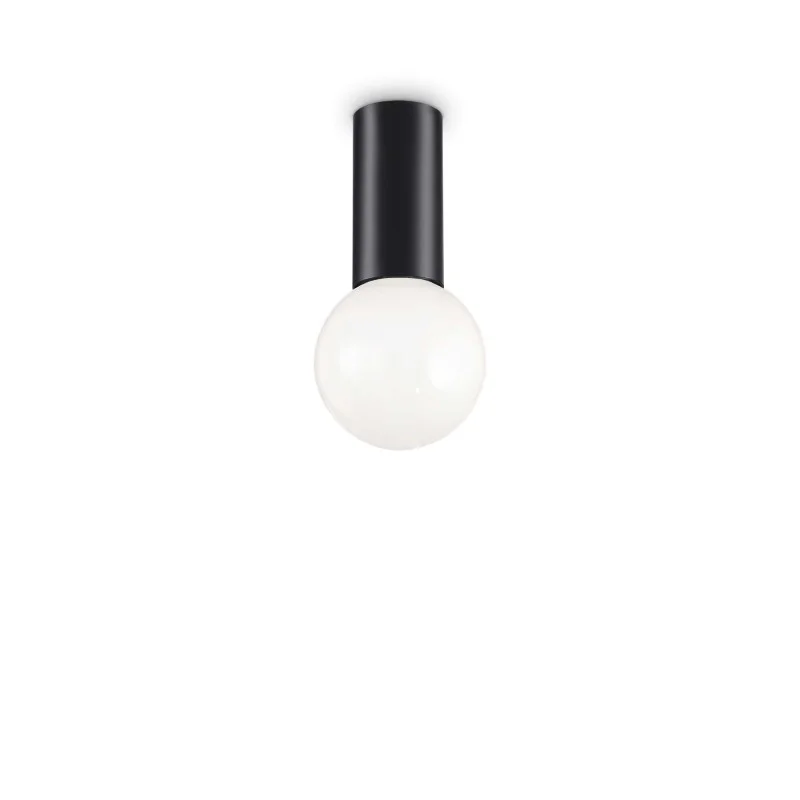 Ideal Lux Petit Lampada da Soffitto Moderna con Portalampada a Vista