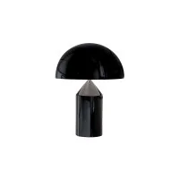 Oluce Atollo 239 Nero Lampada da Tavolo Dimmerabile