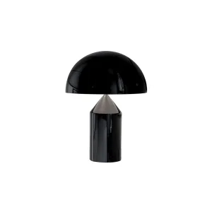 Oluce Atollo 239 Nero Lampada da Tavolo Dimmerabile
