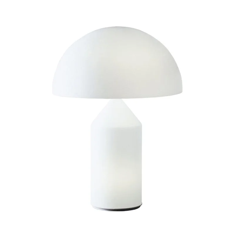 Oluce Atollo 235 Vetro Lampada da Tavolo Dimmerabile Oluce Atollo 235 Vetro Lampada da Tavolo Dimmerabile