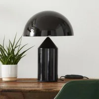 Oluce Atollo 233 Black Table Lamp Dimmable