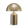 Oluce Atollo 233 grande Oro Lampada da Tavolo Dimmerabile