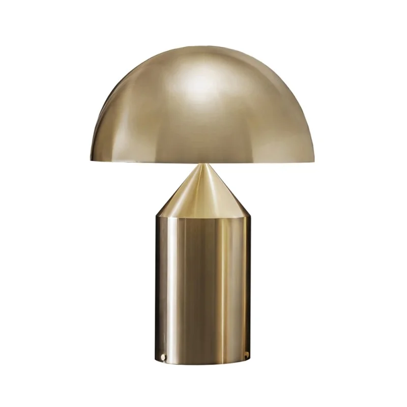 Oluce Atollo 233 Gold Table Lamp Dimmable Oluce Atollo 233 Gold Table Lamp Dimmable