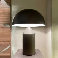 Oluce Atollo 233 Bronze Table Lamp Dimmable