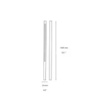 Ideal Lux Jedi Paletto da Terra Led in Stile Minimal per Esterno Ideal Lux Jedi Paletto da Terra Led in Stile Minimal per Esterno
