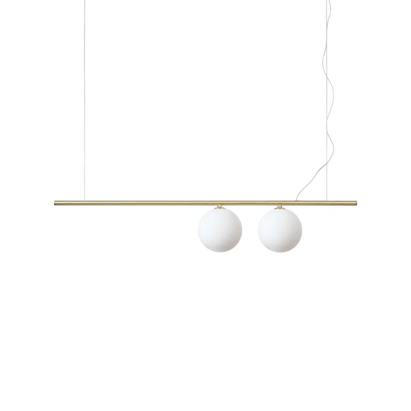 Ideal Lux Perline Lampada da Sospensione Lineare con Diffusori Sferici Ideal Lux Perline Lampada da Sospensione Lineare con Diffusori Sferici