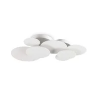 Ideal Lux Cloud Lampada da Parete o Soffitto Led a Forma di Nuvola Ideal Lux Cloud Lampada da Parete o Soffitto Led a Forma di Nuvola