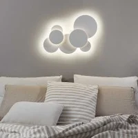 Ideal Lux Cloud Lampada da Parete o Soffitto Led a Forma di Nuvola