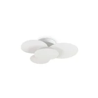 Ideal Lux Cloud Wall or Ceiling Led Lamp in Metal Cloud Shape