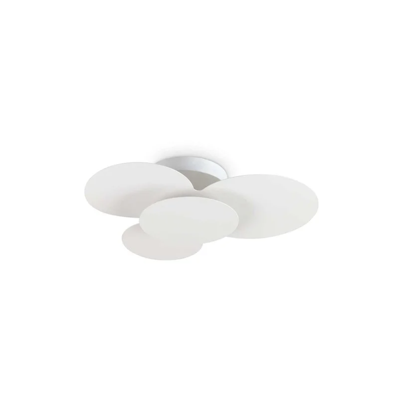 Ideal Lux Cloud Wall or Ceiling Led Lamp in Metal Cloud Shape Ideal Lux Cloud Wall or Ceiling Led Lamp in Metal Cloud Shape