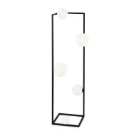 Ideal Lux Angolo Rectangular Floor Lamp with Spherical Diffusers