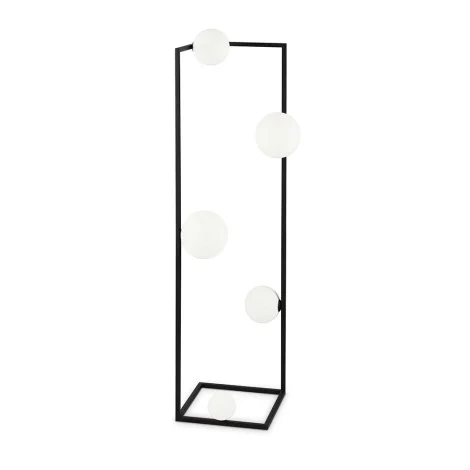 Ideal Lux Angolo Rectangular Floor Lamp with Spherical Diffusers