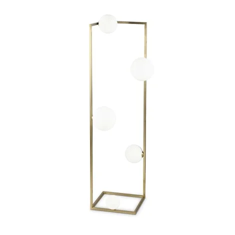Ideal Lux Angolo Rectangular Floor Lamp with Spherical Diffusers