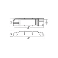 TCI SIRIO 150/300-1050mA Alimentatore in Corrente Continua con Dip-Switch