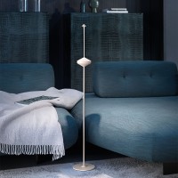 Zafferano Adjustable Floor Stand for Pina Lamps