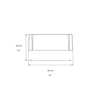 Beneito Faure Blis Lampada Led da Parete o Soffitto per Esterno