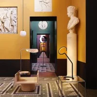 Artemide Vine Light Minimal Articulated LED Table Lamp