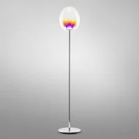 Artemide Stellar Nebula LED Floor Lamp in Iridescent Glass