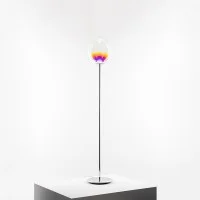 Artemide Stellar Nebula LED Floor Lamp in Iridescent Glass