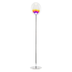 Artemide Stellar Nebula Lampada LED da Terra in Vetro Iridescente