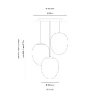 Artemide Stellar Nebula LED Cluster Suspension Lamp