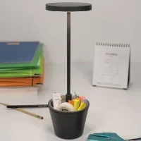 Zafferano Poldina Reverso Led Lampada a Batteria Ricaricabile