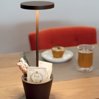 Zafferano Poldina Reverso Led Lamp with Rechargeable Battery
