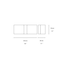 Ideal Lux Clip Mini Applique Led da Parete Moderna in Varie Finiture