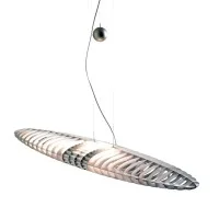 Luceplan Titania Historical Suspension Lamp with Colored Filters