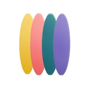 copy of Luceplan Titania Historical Suspension Lamp with Colored Filters