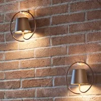 Zafferano Poldina Corten Pendant Hanging Lamp LED Rechargeable IP54